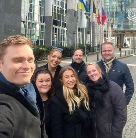 Luottoalan Asiantuntijat vierailulla Brysselissä